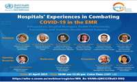 Webinar entitled experiences in combating COVID-19 in the EMR